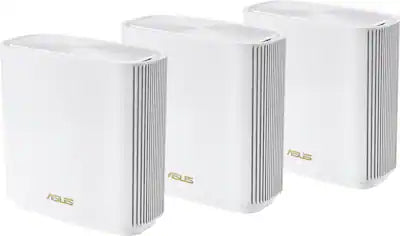 ASUS - ZenWiFi AXE7800 Tri-Band Mesh Wi-Fi 6E System (3-Pack)