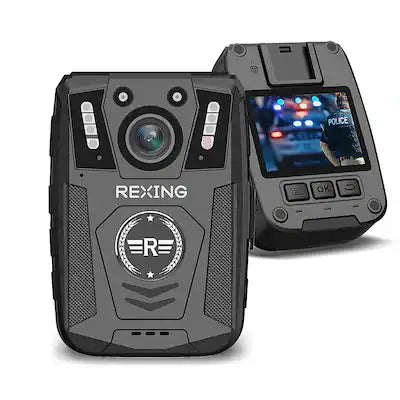 Rexing - P2 1080p FHD Body Video Camera with Type-C Port