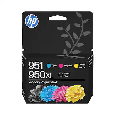 HP - 950XL/951 Mulitpack Ink Cartridges, 4/Pack (C2P01FN#140)