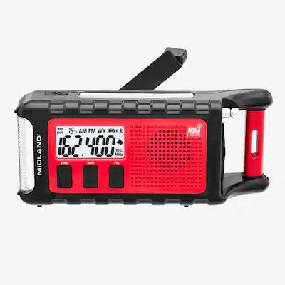 Midland - ER310PRO - Portable Emergency Weather Alert Radio with Power Bank