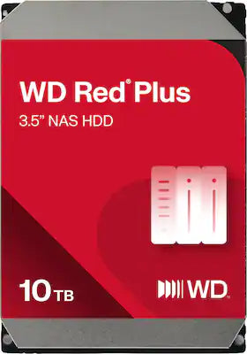 WD - Red Plus 10TB NAS Internal Hard Drive