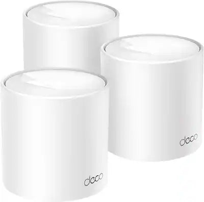 TP-Link - Deco X10 AX1500 Dual-Band Whole Home Mesh Wi-Fi 6 System, Supports up to 120 Connected Devices (3-Pack)