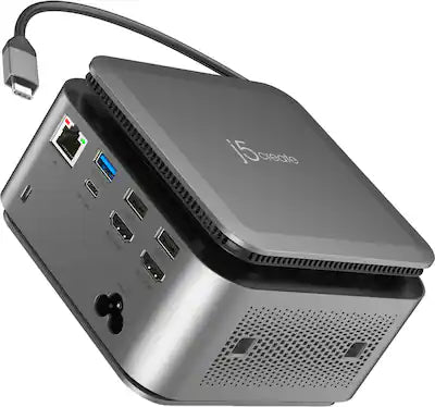 j5create - USB-C Powerbase Docking Station