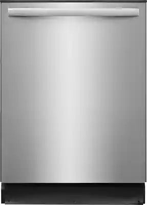 Frigidaire - Gallery 24" Top Control Built-In Hybrid Tub Dishwasher with OrbitClean, Maxboost Dry, and 51 dBA