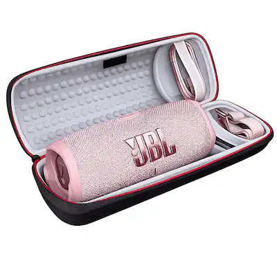 JBL - Charge 5 Portable Waterproof Bluetooth Speaker with Winguard Travel Case
