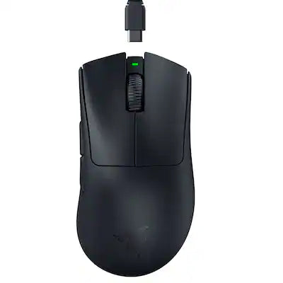 Razer - DeathAdder V3 Pro Lightweight Optical Gaming Mouse with 90 Hour Battery