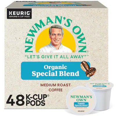 Newman's Own - Own Organics Special Blend K-Cup Pods (48-Pack)