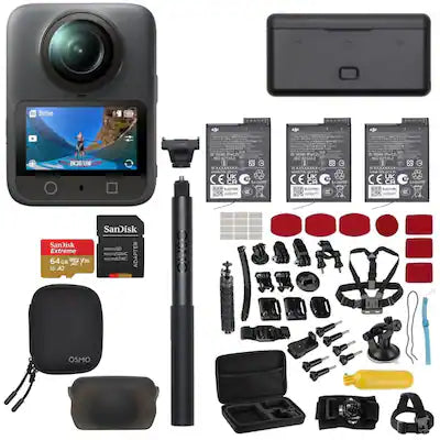 DJI - Osmo 360 8K Action Camera Adventure Combo