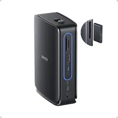 Anker - Nano Laptop Docking Station with Detachable Hub