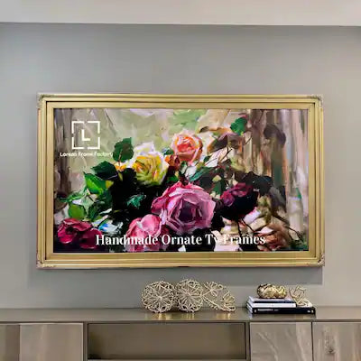 LAREDO FRAME FACTORY - 55 inch Hisense Canvas TV Ornate frame, Canvas TV by Hisense