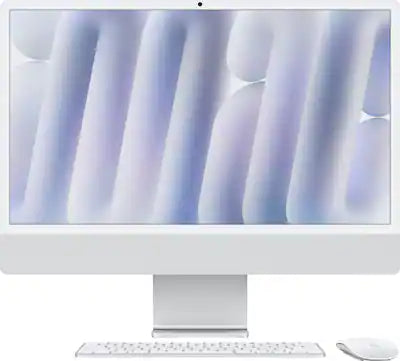 Apple - iMac 24-inch All-in-One - M4 chip - Built for Apple Intelligence - 10 Core CPU - 10 Core GPU - 24GB Memory - 512GB SSD