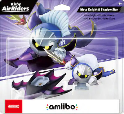 Nintendo - amiibo - Meta Knight & Shadow Star - Kirby Air Riders Series