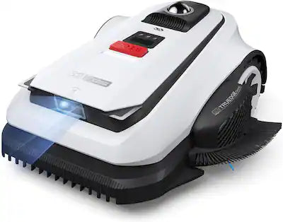 ECOVACS Robotics - Goat A2000 LiDAR PRO Robotic Lawn Mower for Up to 1/2 Acre, Wire-Free with Dual-LiDAR Auto Mapping, Edge Trimmer