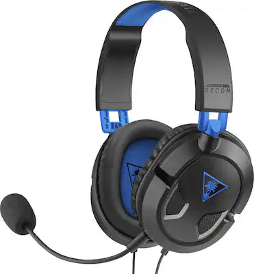 Turtle Beach - Recon 50P Wired Over-Ear Gaming Headset for PS5, PS4, PS4 Pro, XBOX Series X|S, XBOX One, PC & Mobile