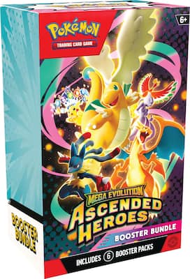 Pokémon - Trading Card Game: Mega Evolution Ascended Heroes Booster Bundle