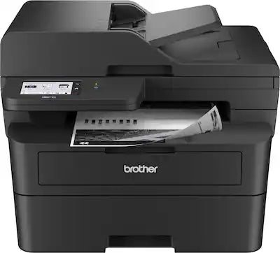 Brother - MFC-L2900DW Wireless Black-and-White Refresh Subscription Eligible All-In-One Laser Printer, Great for Small Offices