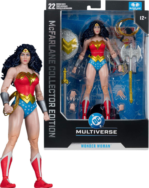 McFarlane Toys - DC Multiverse Wonder Woman (DC Classic) 7.4" Deluxe Action Figure - McFarlane Collector Edition #61