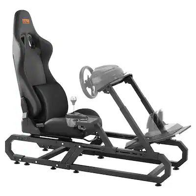 VEVOR - Racing Wheel Stand For Logitech G923/G920/G29, Heavy Duty Steel Driving Simulator Cockpit-Thrustmaster T248P