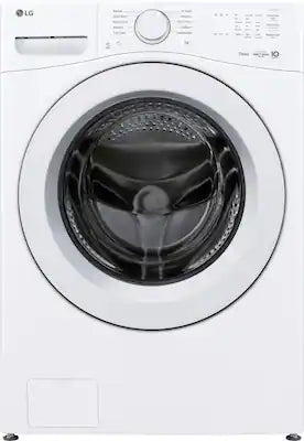 LG - 4.5 Cu. Ft. High-Efficiency Stackable Smart Front Load Washer with AI Wash and ColdWash Technology