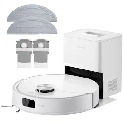 Roborock - Q10 Series Robot Vacuum & Mop, 10000Pa Suction, 70 Days Self-Emptying, Anti-Tangle Brush, Obstacle Avoidance