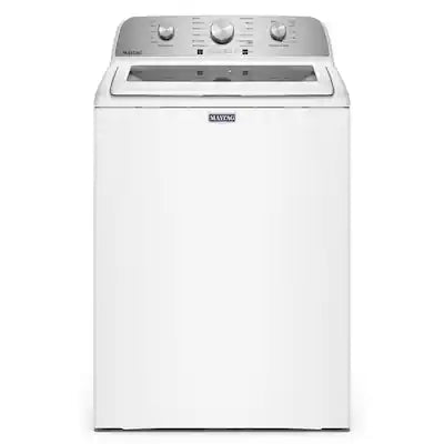 Maytag - 4.7 Cu. Ft. Top Load Agitator Washer with Extra Power Cycle