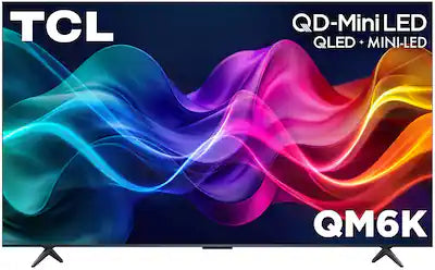 TCL - 85" Class QM6K Series 4K UHD HDR QD Mini LED Smart TV with Google TV (2025)