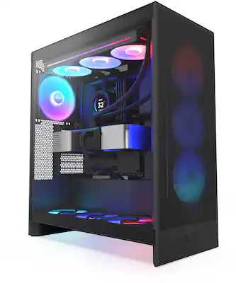 NZXT - H7 Flow 2024 Mid-Tower ATX PC Case