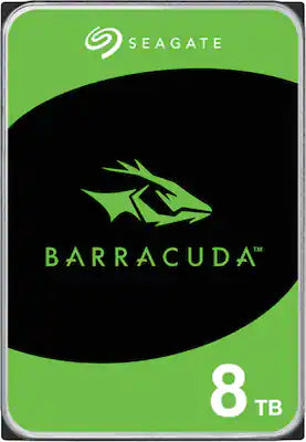 Seagate - Barracuda 8TB Internal Hard Drive for Desktops