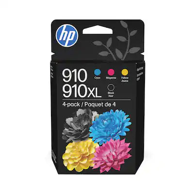 HP - 910XL/910 Multipack Ink Cartridges, 4/Pack (3JB41AN#140)