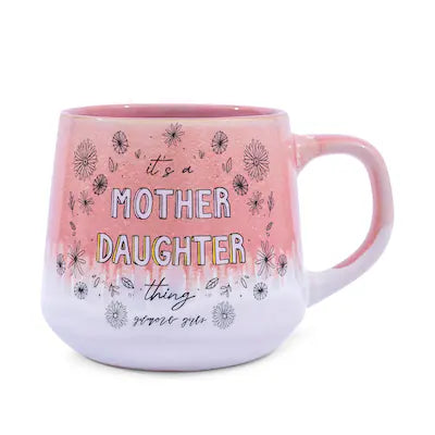Silver Buffalo - Gilmore Girls "It's A Mother Daughter Thing" Pottery Mug | Holds 18 Ounces