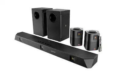 Nakamichi - DRAGON 11.4.6 Channel 3000W Home Surround Sound System with Dual-Opposing 8" Subwoofers, Dolby Atmos and DTS:X Pro