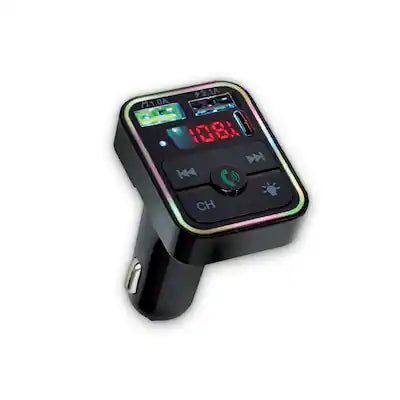 Xtreme - Bluetooth FM Transmitter, Hand Free Call with Built in Noise Canceling Microphone & Answer/Hang-up Button