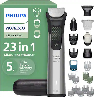 Philips Norelco - All-in-One 9000 Series 23-Piece Trimmer - MG9575/49