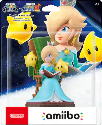 Nintendo - amiibo - Rosalina and Lumas - Super Mario Galaxy + Super Mario Galaxy 2 Series