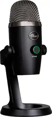 Blue Microphones - Blue Yeti Nano Premium Wired Multi-Pattern USB Condenser Microphone