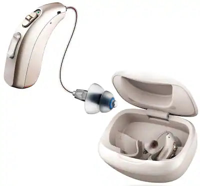 LINNER - Mercury OTC Rechargeable Hearing Aids for Seniors with Noise Cancellation, Easy to Use, 3 Modes, 9 Volume Levels