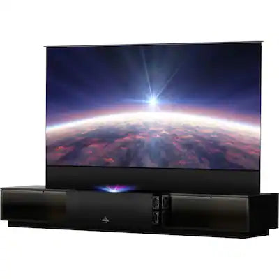 AWOL Vision - 4K UHD Smart Triple Laser Vanish TV ，Ultra Short Throw Projector with ALR Screen , HDR10+, Dolby Vision