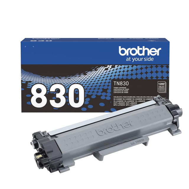 brother at your side TN830 1200 - TONER CARTRIDGE - ARTALE iN - aidaae rendimento ART - TONER ARTN dE TONEm 830 HL-L24600W DCP-L2040DW nun MFC-L27B0OW HL HL-L24000 L adidas POLE WHSSLE HL AL-L34BDOW DCP-L2660OW O. O-L2BOT  L-LS400W HL HL-LIB6SOW PARA U CEM HL-L2460DW Pu U