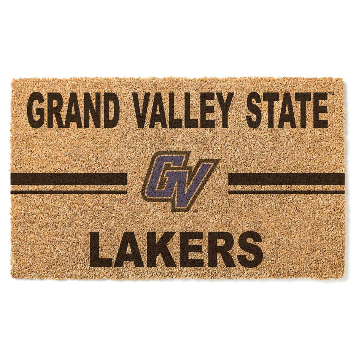 Jardine - Grand Valley State Lakers 18'' x 34'' Team Logo Doormat - Brown