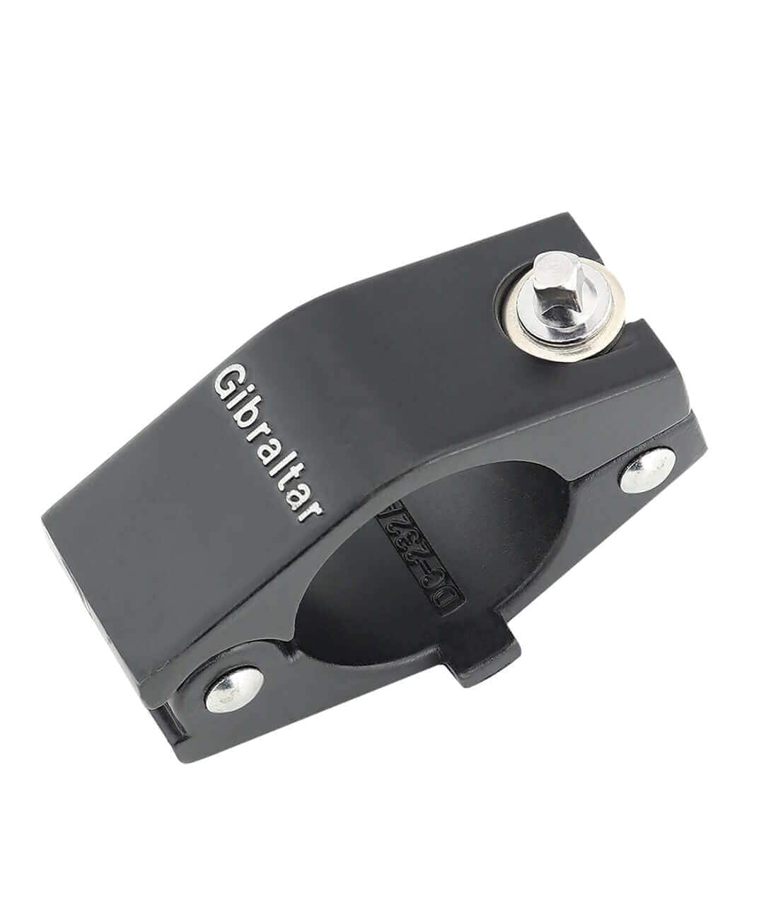 Gibraltar Hardware - Road Series1.5" Black Hinged Wing Tension Drum Rack Memory Lock, Easy-Access Road Series Clamp for Rack Tube Positioning