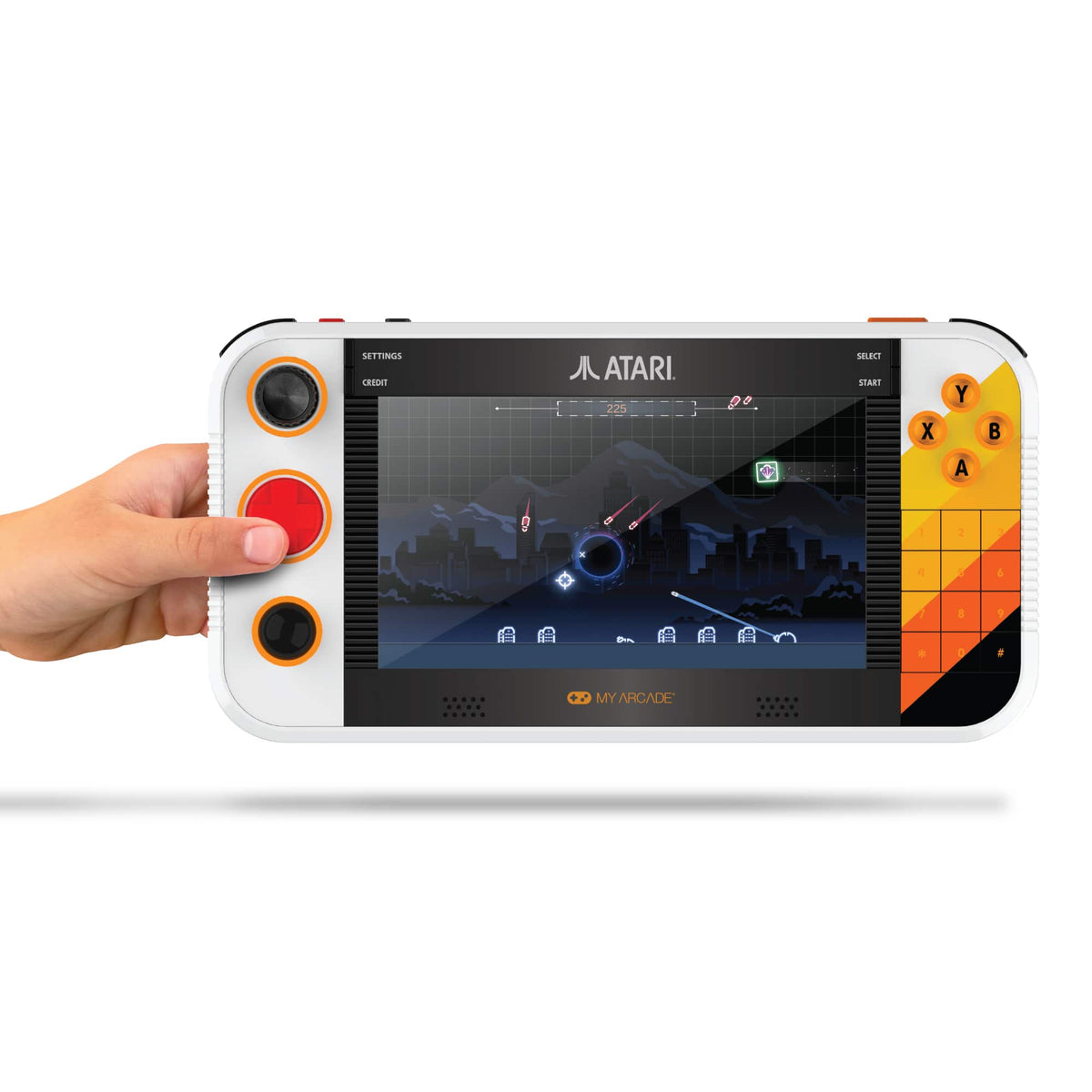 Atari Gamestation Go Portable Handheld Gaming System Rechargable