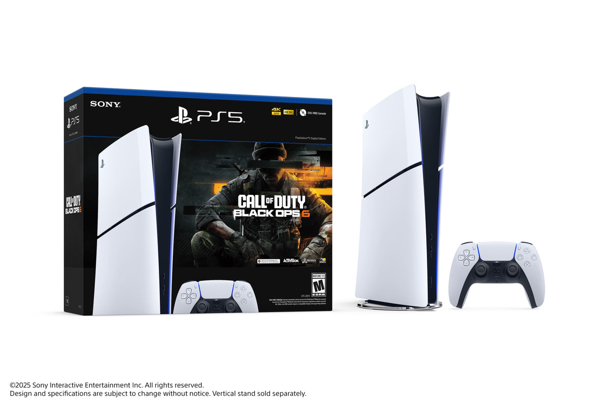 PlayStation 5 Slim Digital Console - Call of Duty: Black Ops 6 Bundle