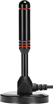 Core Innovations - Amplified Magnetic Indoor HDTV Antenna 60-Mile Range with 3G/4G LTE Filter