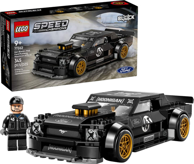 LEGO SPEED CHAMPIONS 1 S 2s [HOONIGAN] SPSAO 9+ I 77262 Ken Block's 1965 Ford Mustang Hoonicorn RTR 345 pcs/pzs Building Toy (HOONIGAN) Jouet de construction para Construir Juguete UOC BL 43 CK Ford [HOONIGAN]