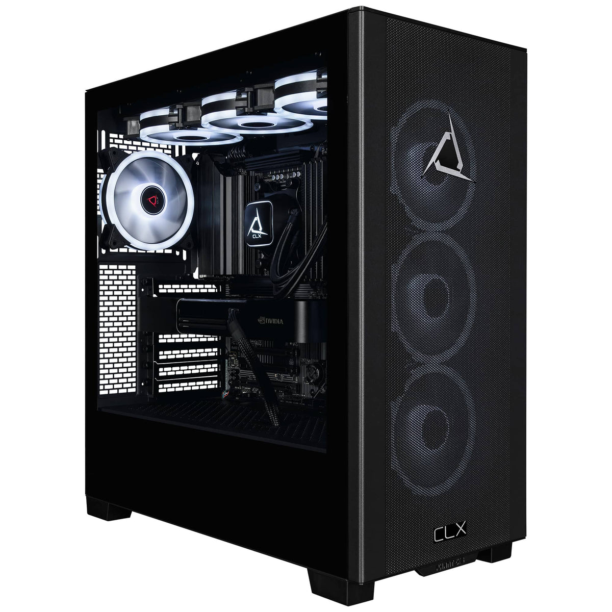CLX - Set Creator Workstation - AMD Ryzen 9 9950X3D2 - 192GB DDR5 - NVIDIA RTX Pro 6000 96GB ECC - 4TB SSD - AI-Accelerated - Black