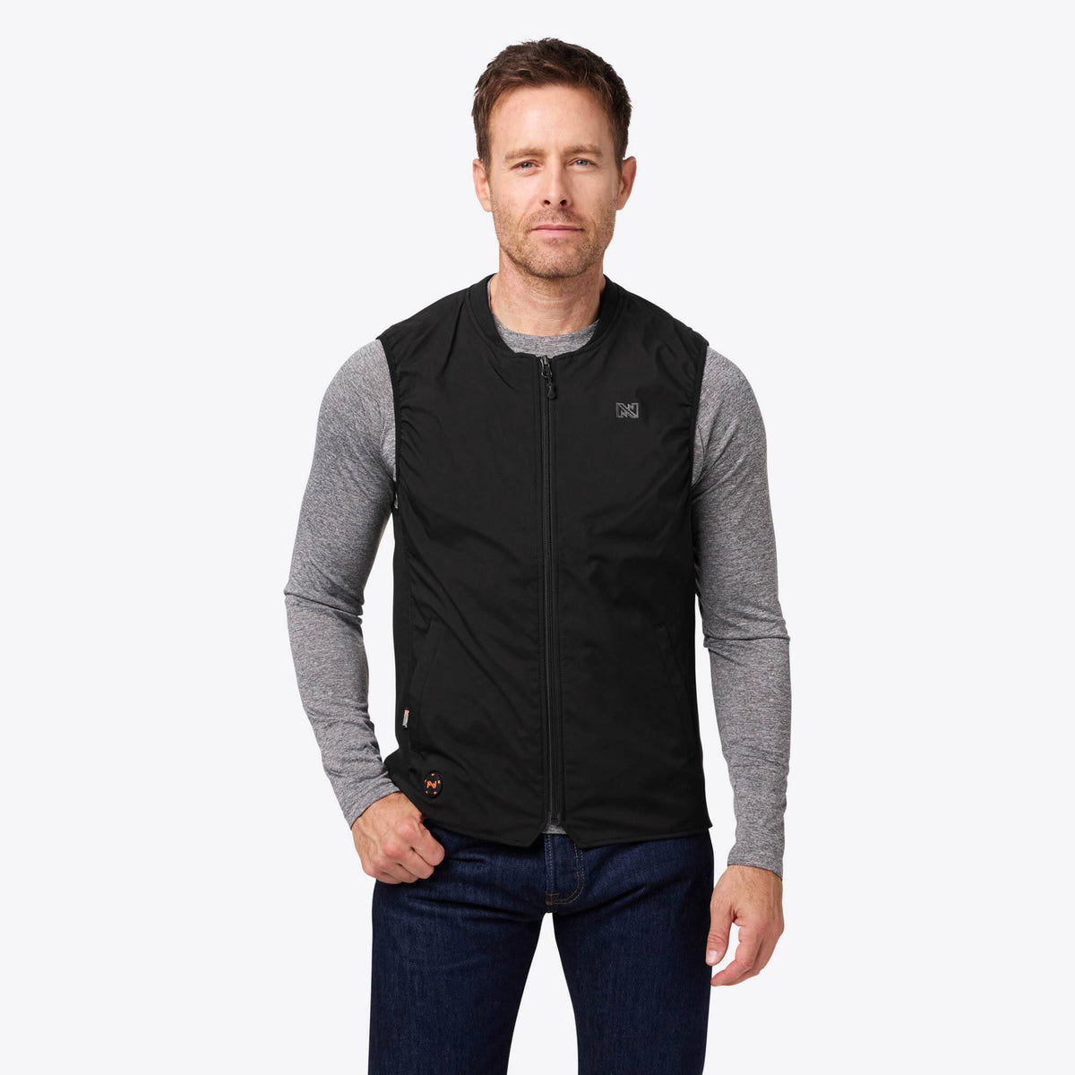 Mobile Warming - Unisex Peak Heated Vest - Black