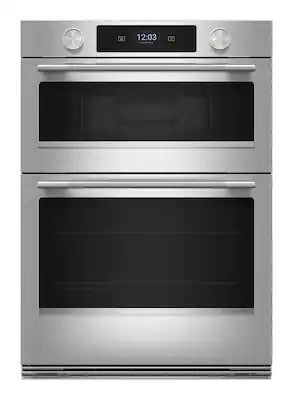 KitchenAid - 30-inch Smart Built-In Electric Double Wall Combination with Microwave and Assisted Cooking Modes