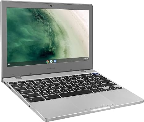Front. Samsung - Chromebook 4 Xe310xba 11.6" Intel Celeron N4000 1.1ghz 4GB - 32GB - Silver.