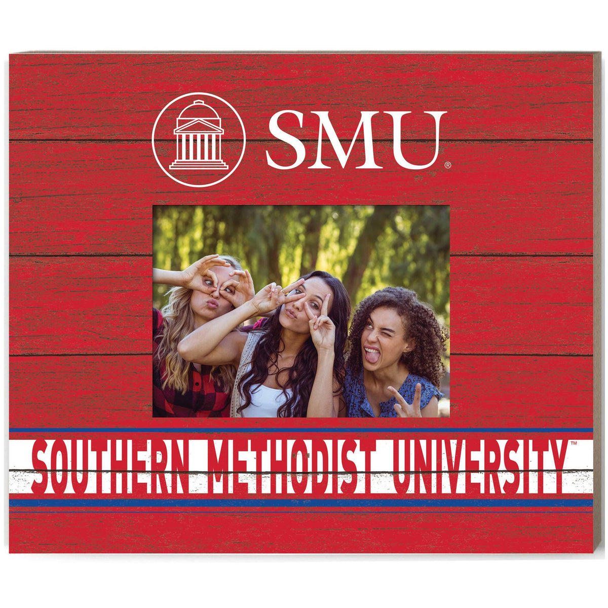 Jardine - SMU Mustangs 11'' x 13'' Team Spirit Scholastic Picture Frame - Red