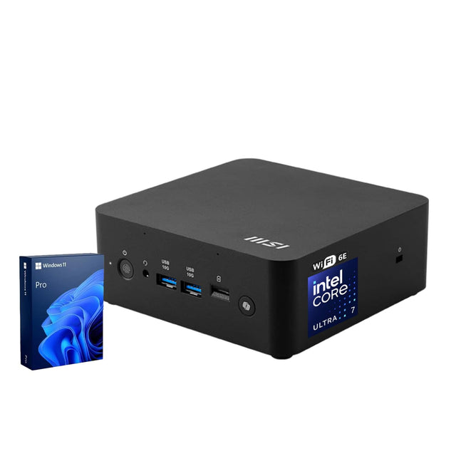 Windows 11 Pro  
USB 1.5G  
USB 10G  
WiFi 6E  
Intel Core 7 ULTRA
